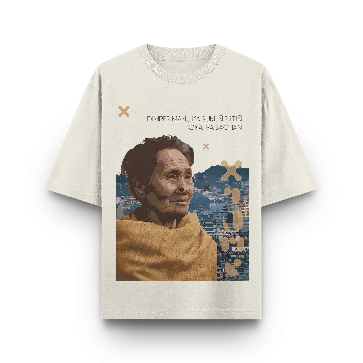 Apatani Elder Oversized T-Shirt – The Eighth Fold