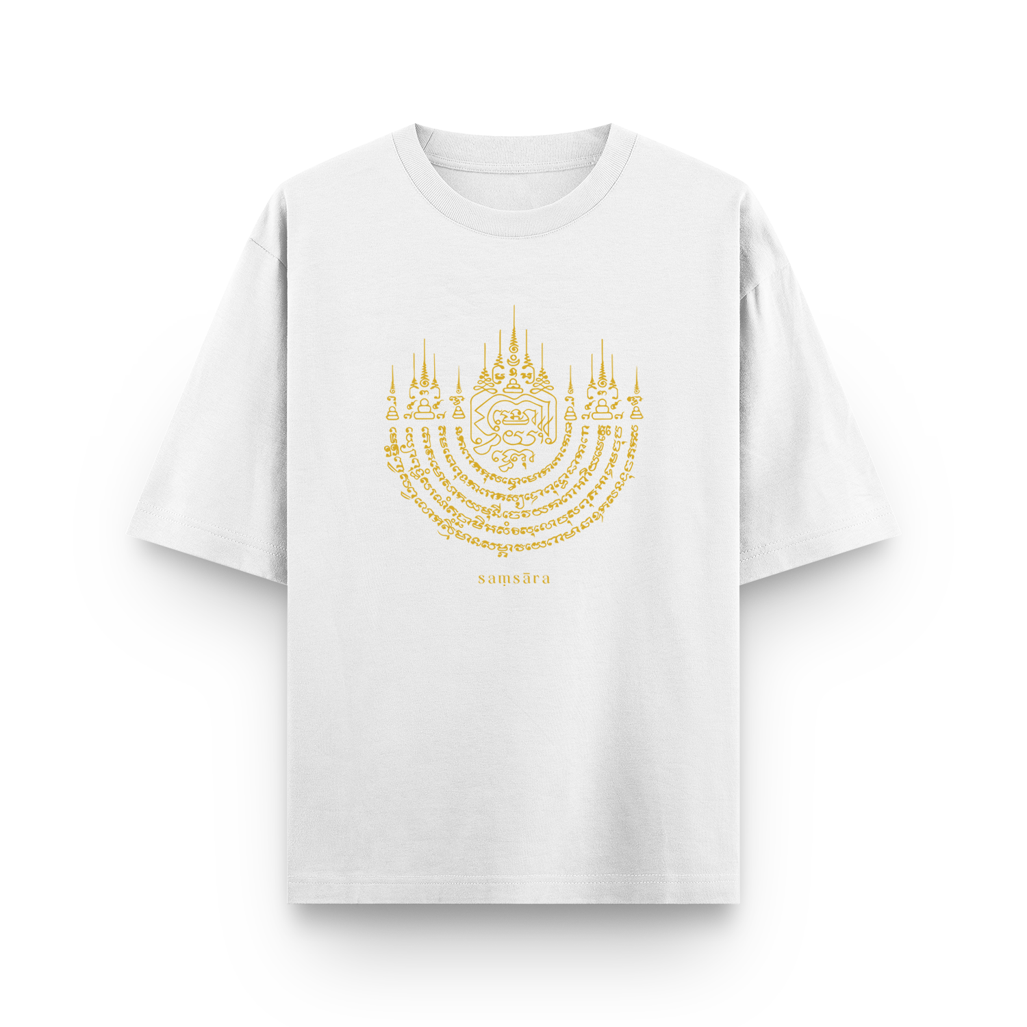 Twin Tigers & Soy Sung Warn White T-shirt - Samsara Clothing