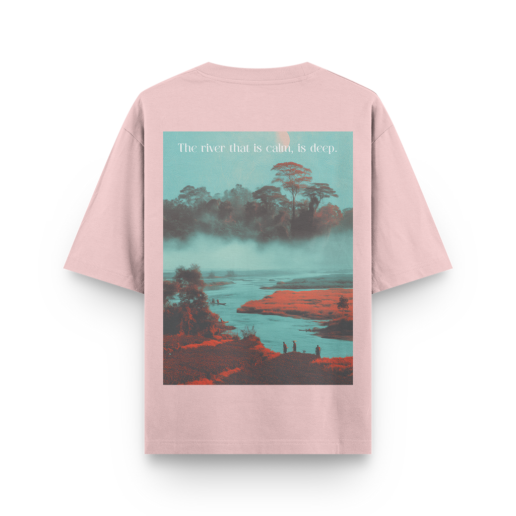Strength of the Luit | Assam - Unisex Oversized T-Shirt