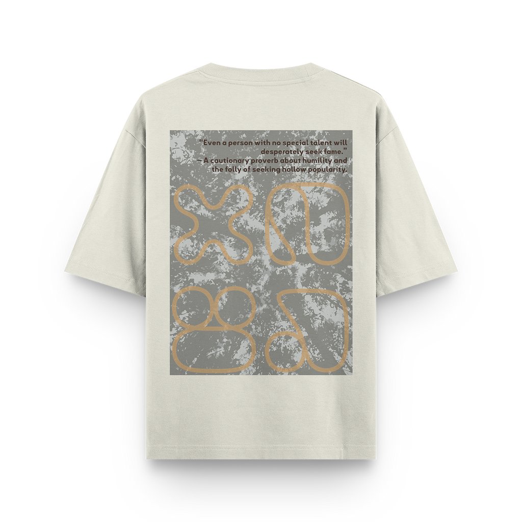 Apatani Elder Oversized T-Shirt – The Eighth Fold