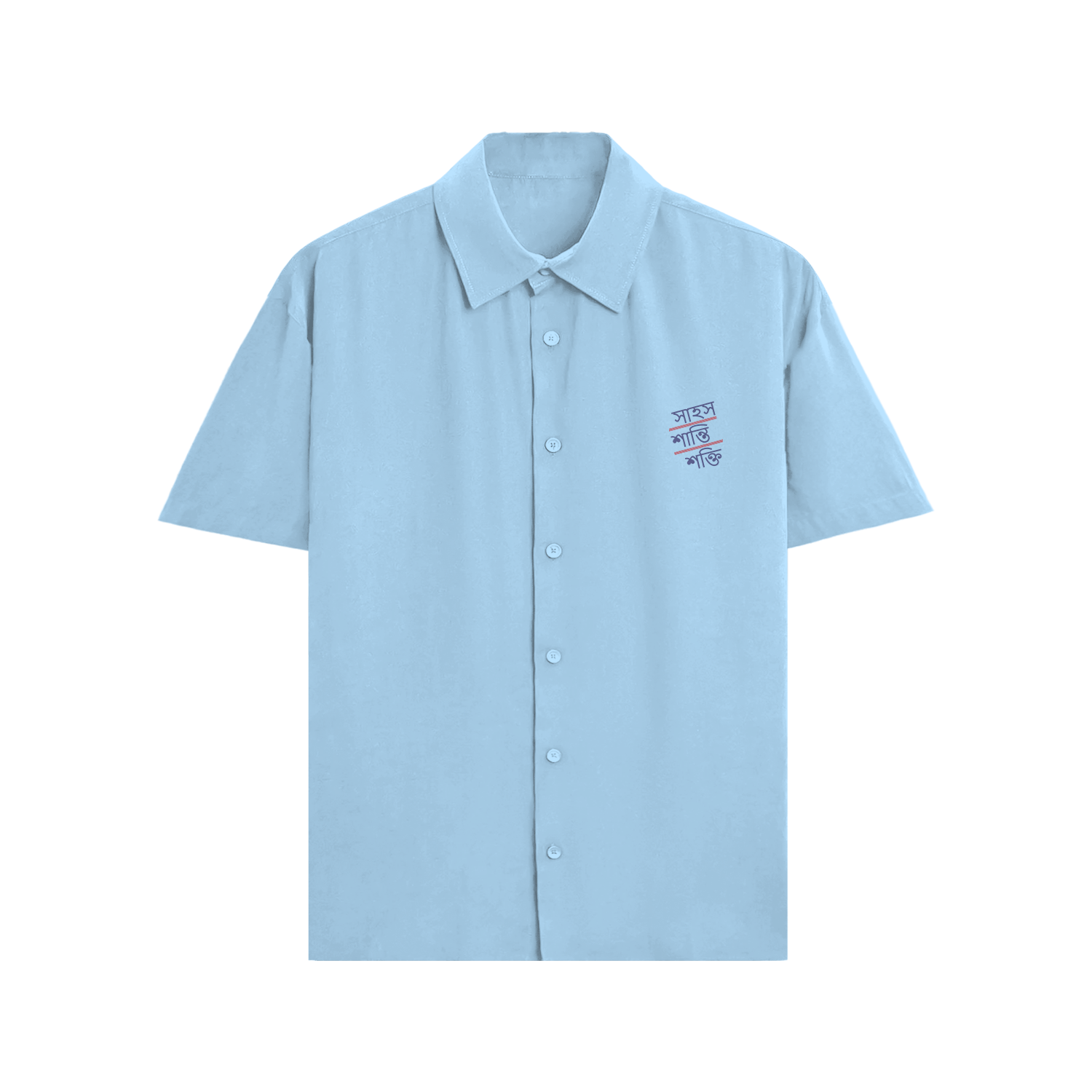 Oversized Embroidered Shirt – Assamese Heritage Edition