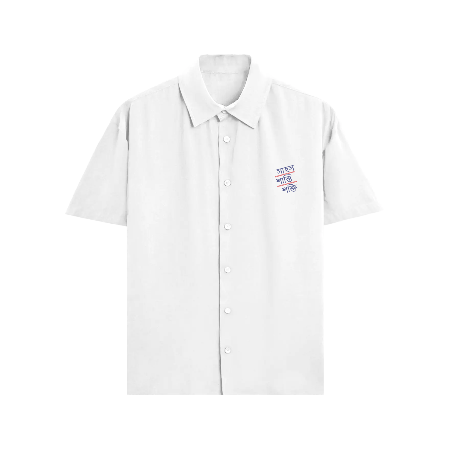 Oversized Embroidered Shirt – Assamese Heritage Edition