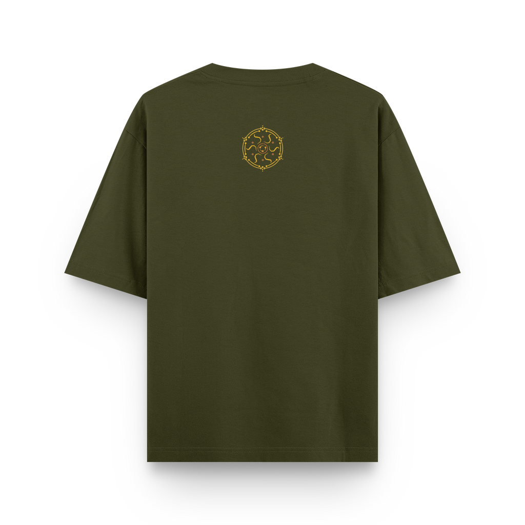Khon Mask Olive Green T-shirt - Samsara Clothing