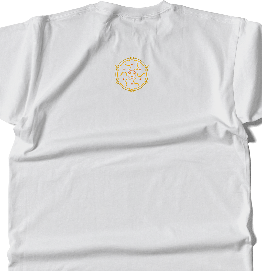 Khon Mask White T-shirt - Samsara Clothing