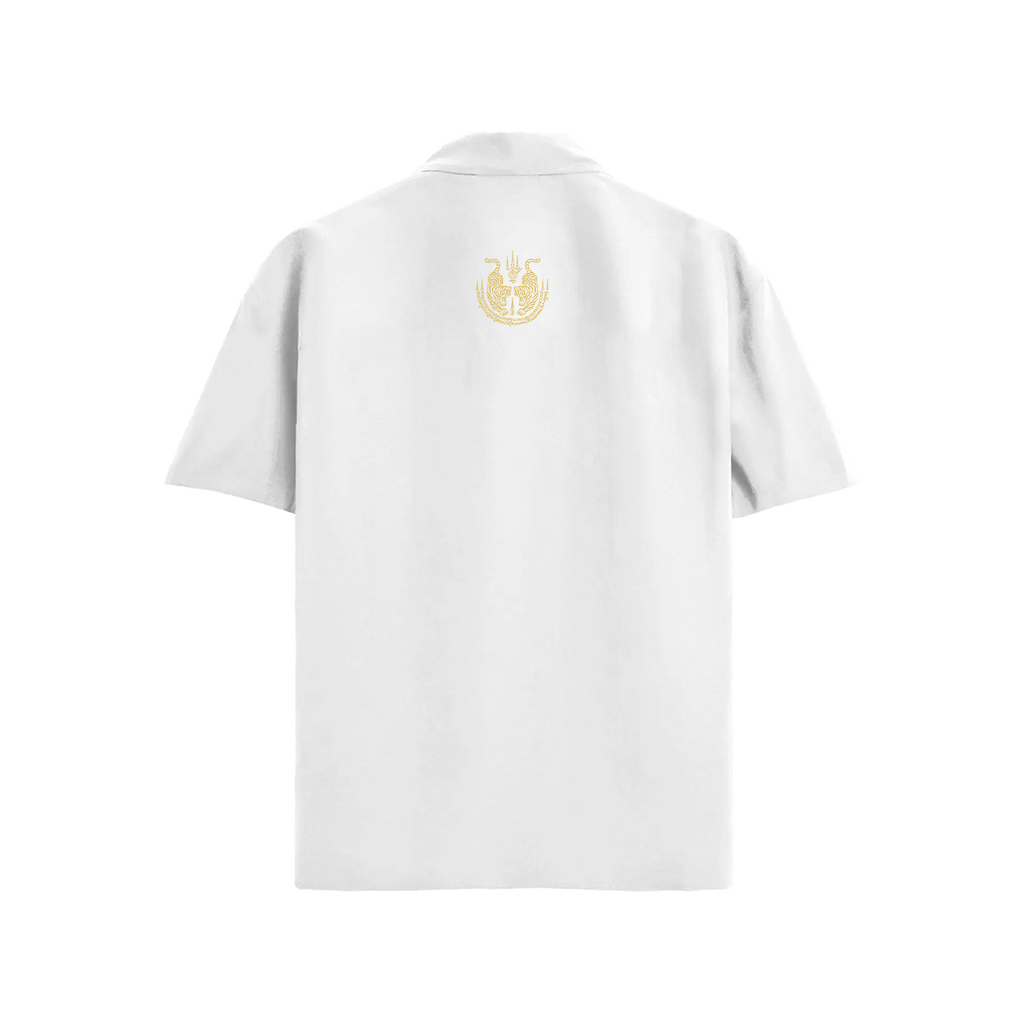 Oversized Embroidered Shirt – Paed Tidt & Twin Tigers