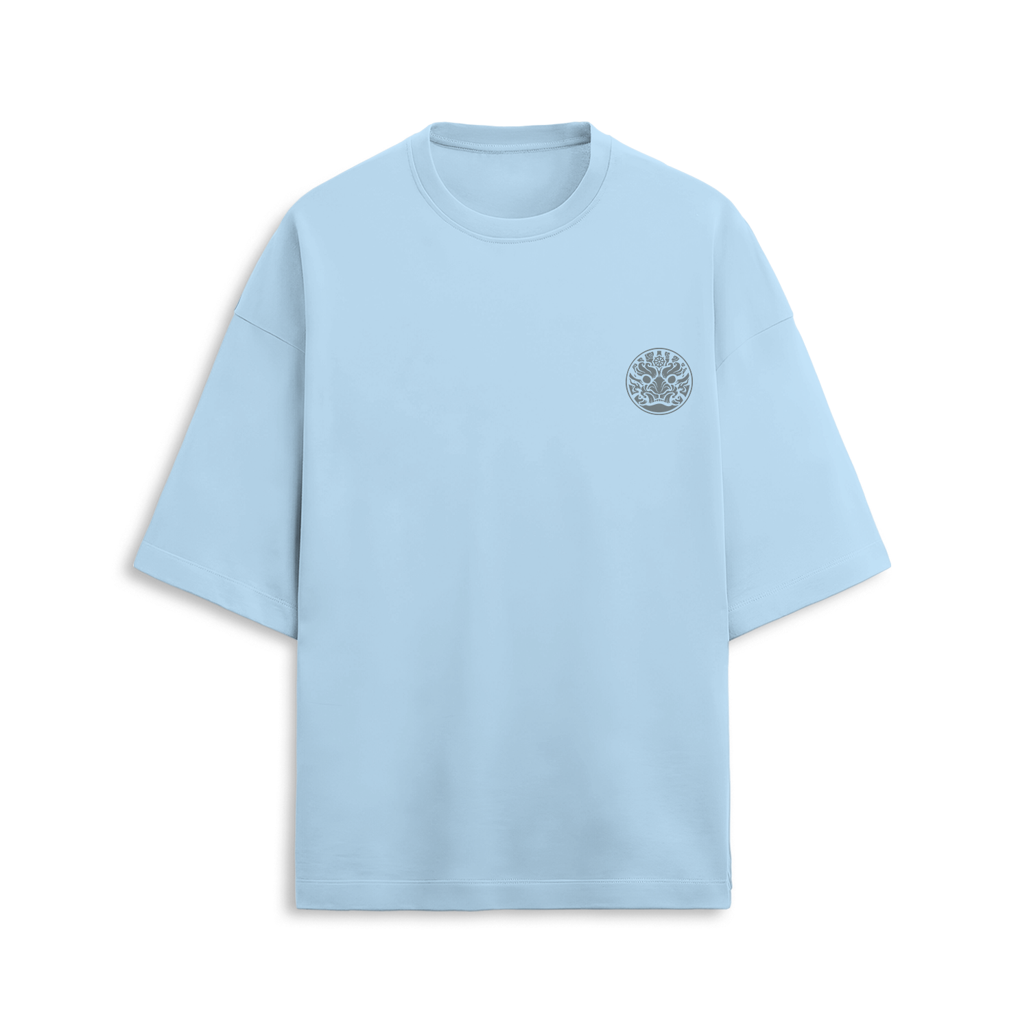 The Dharmapala's Vow - Unisex Terry Oversized Tee