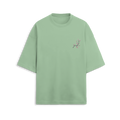 The Blossom Branch - Unisex Terry Oversized Tee