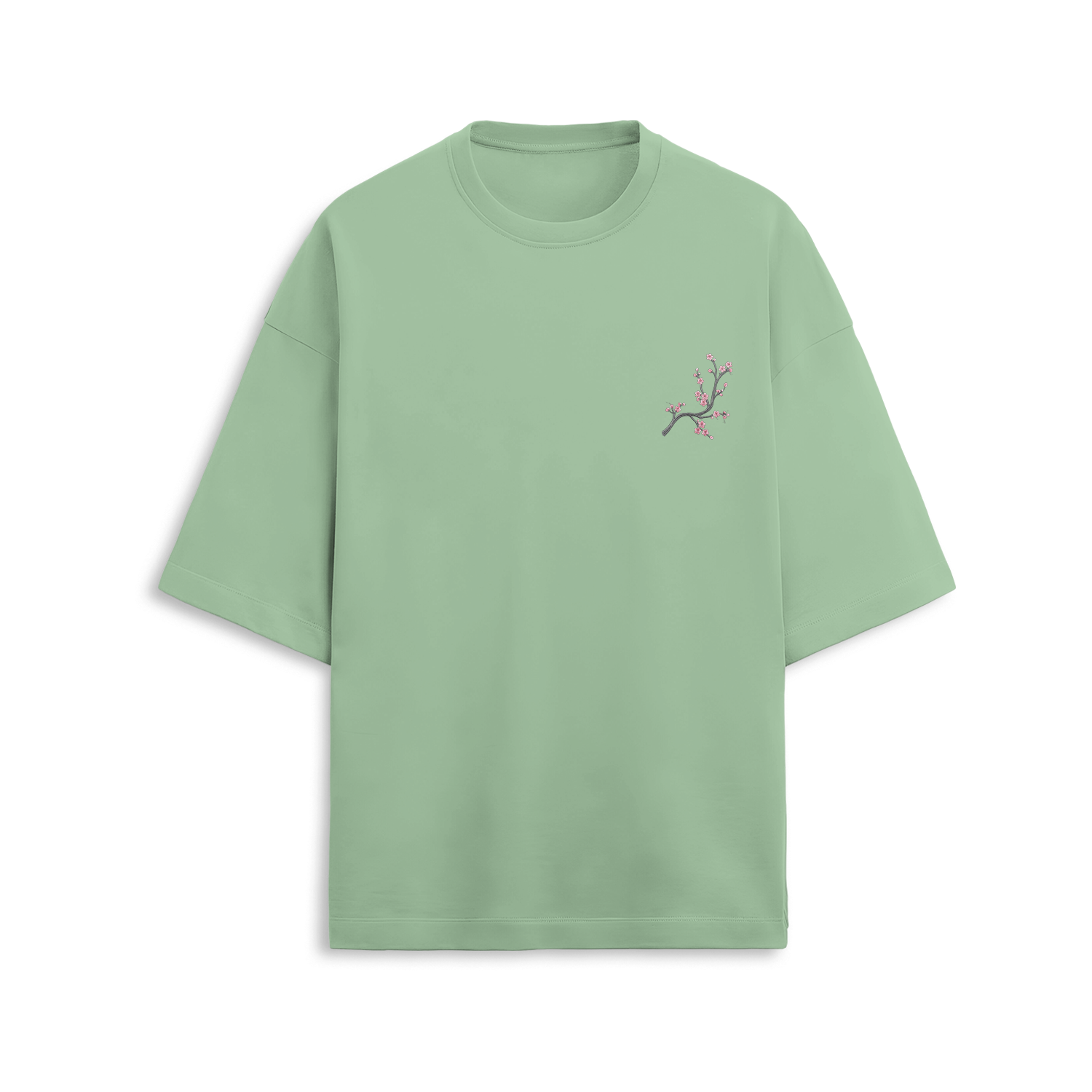 The Blossom Branch - Unisex Terry Oversized Tee