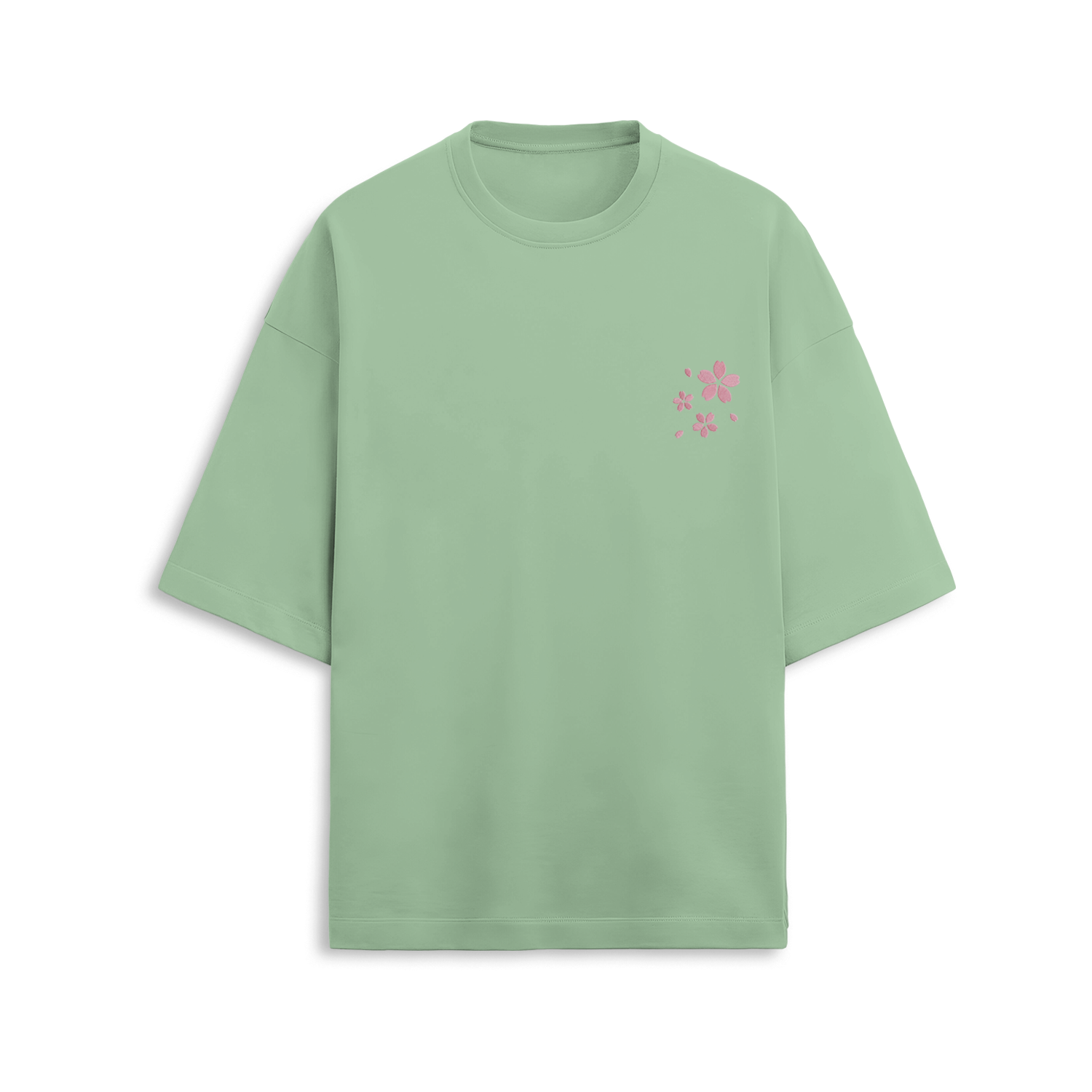 Cherry Blossom - Unisex Terry Oversized Tee