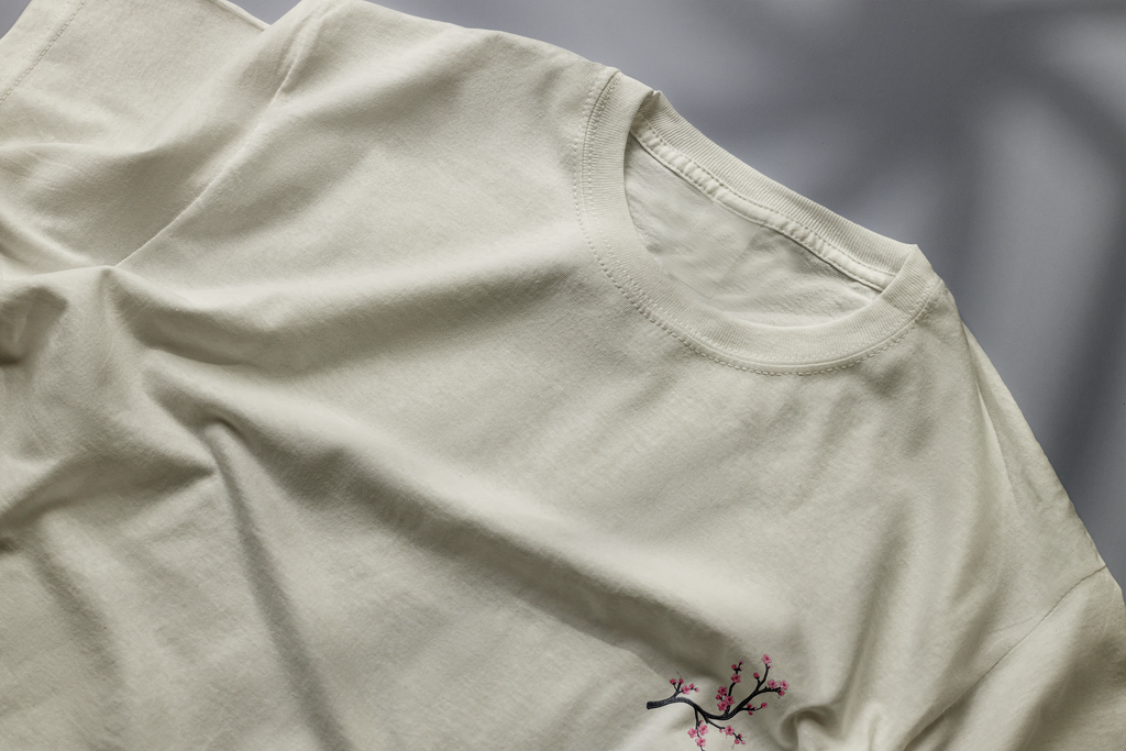 The Blossom Branch - Unisex Terry Oversized Tee